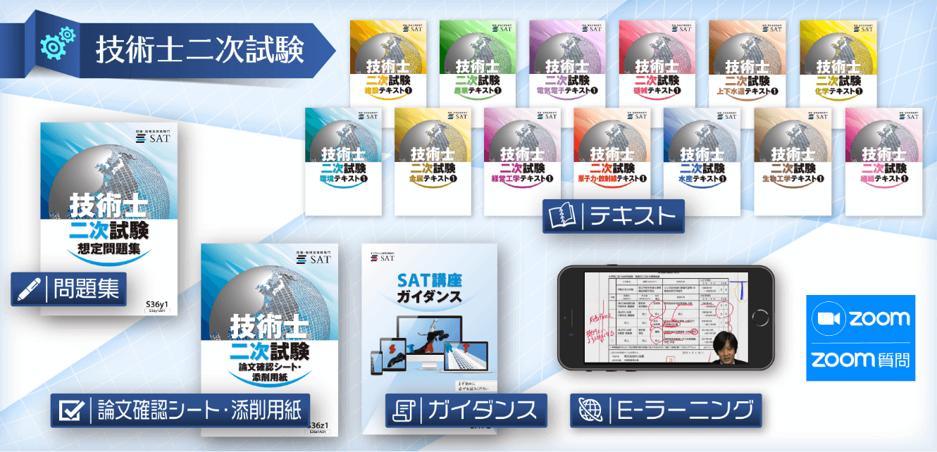 技術士2次試験の教材